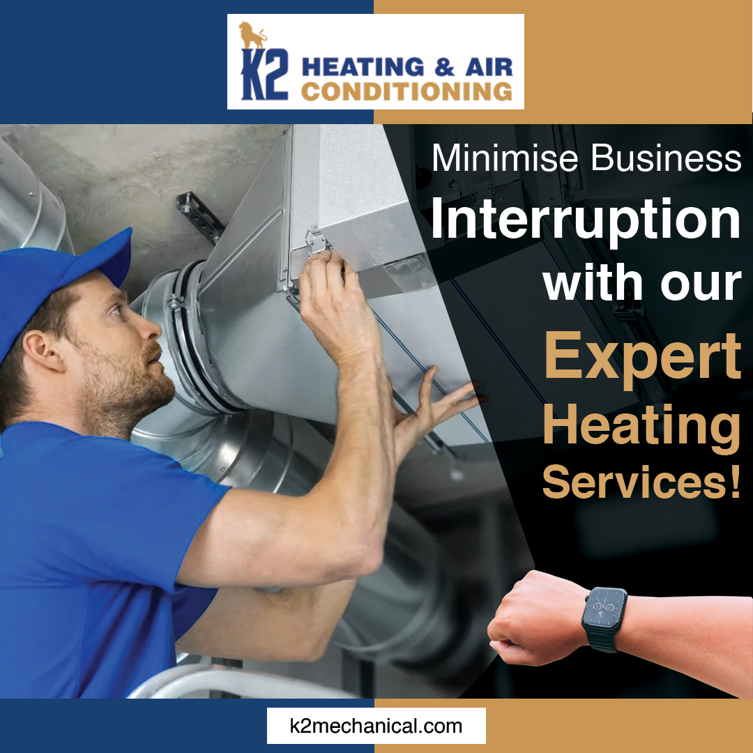 With the help of K2 Mechanical's skilled commercial heating services, you can minimize business interruption.
.
k2mechanical.com/heating-servic…
.
#CommercialHeating #MinimizeInterruptions #SkilledServices #K2Mechanical #BusinessEfficiency #Reliable #ProfessionalSupport