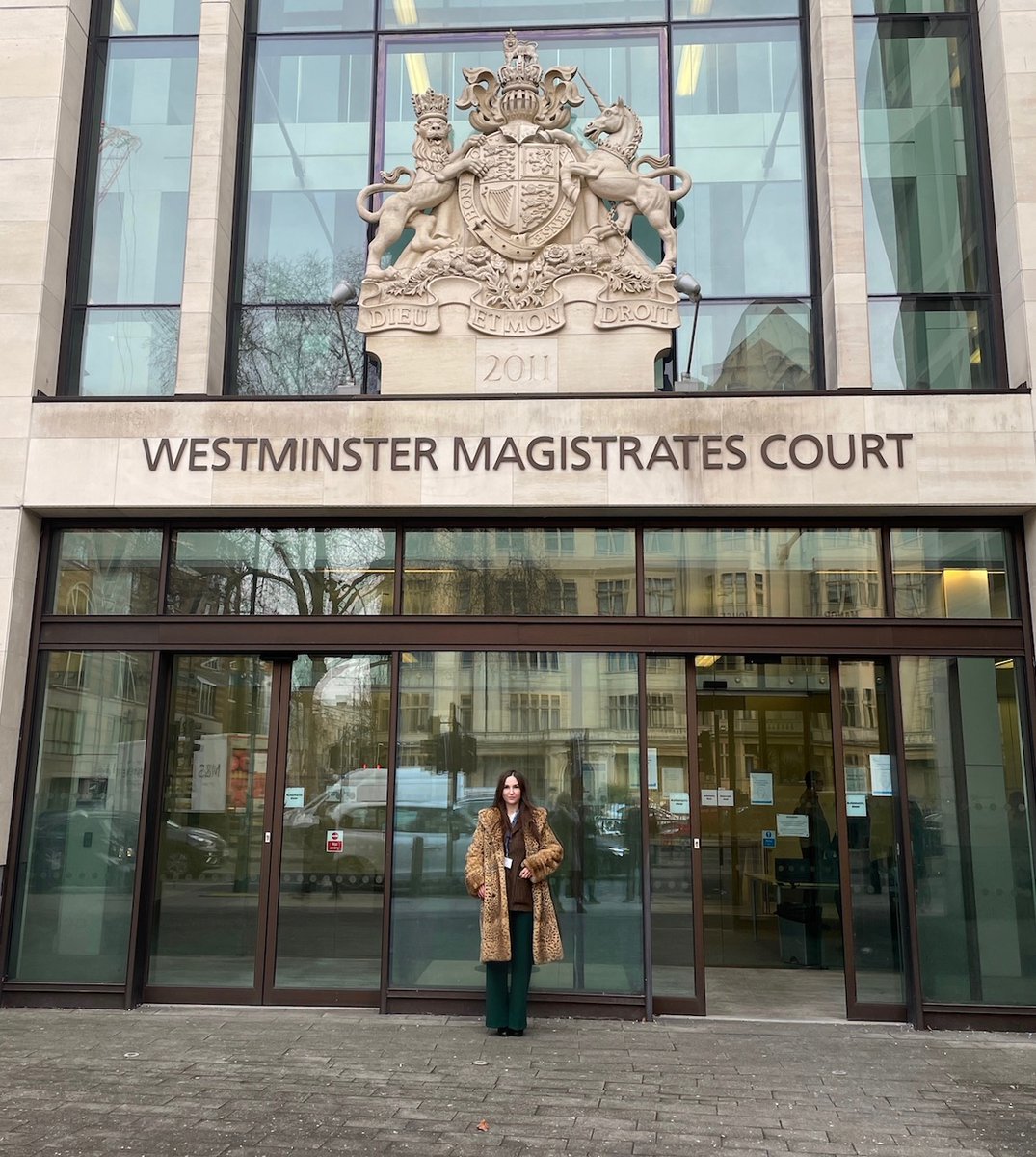 The first time I appeared at Westminster Magistrates Court was in May 2019 as a defendant. Now I’m back as part of the @TogetherMW criminal justice mental health team, ready to support those who’ve found themselves in a tough spot as I once had. Need help? Please get in touch.💛