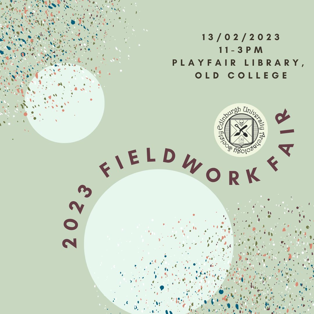 HCAatEdinburgh (@hcaatedinburgh) on Twitter photo Today! The 2023 <a href="/EdinArchSoc/">Edinburgh ArchSoc</a> Fieldwork Fair takes place 11am-3pm in the Playfair Library. More at edin.ac/3jasJVu
#Archaeology #Fieldwork #Edinburgh #Monday Today! The 2023 <a href="/EdinArchSoc/">Edinburgh ArchSoc</a> Fieldwork Fair takes place 11am-3pm in the Playfair Library. More at edin.ac/3jasJVu
#Archaeology #Fieldwork #Edinburgh #Monday