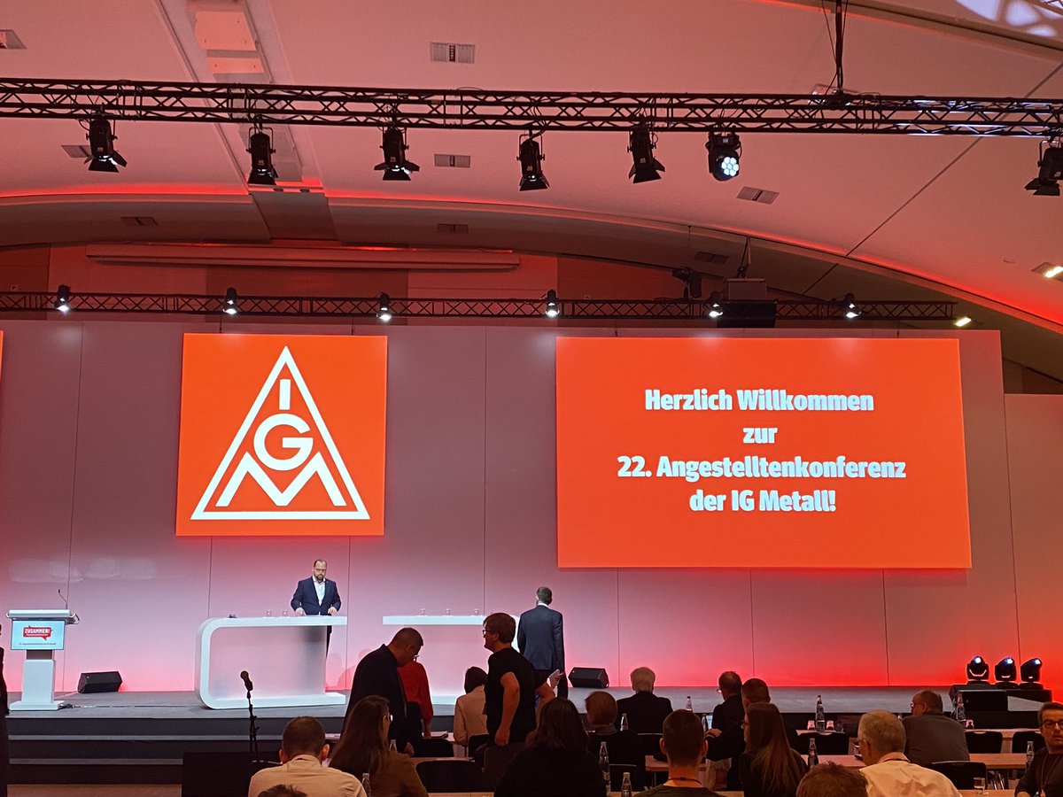 22. Angestelltenkonferenz der <a href="/IGMetall/">IG Metall</a> in Willingen. ZUSAMMEN! #gestaltenwirdenwandel