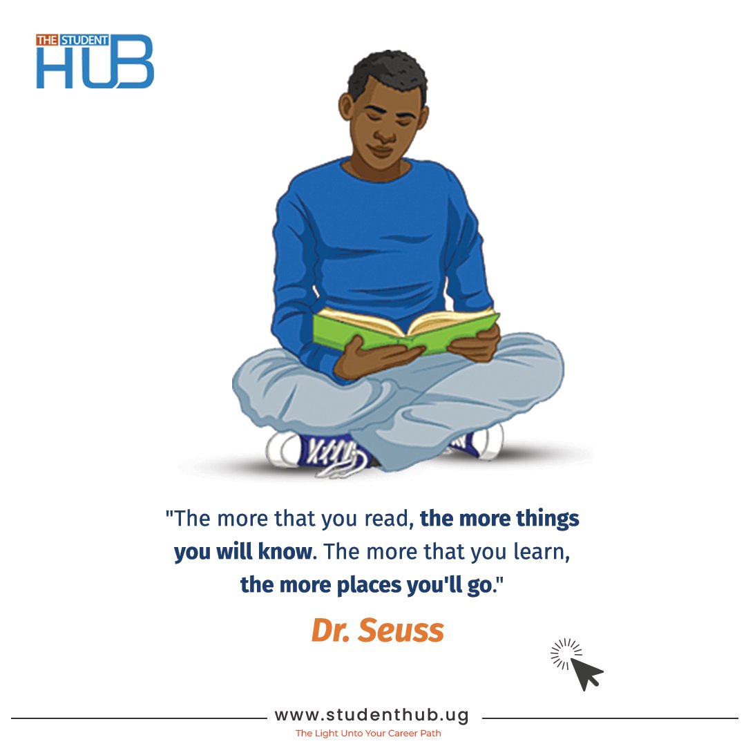 TheStudenthubUg's tweet image. Developing a reading habit can help you gain knowledge and improve your cognitive skills. It can also boost creativity, reduce stress, and improve concentration. Reading can help us understand our surroundings and open our minds to new ideas. #readingcommunity #readsomething
