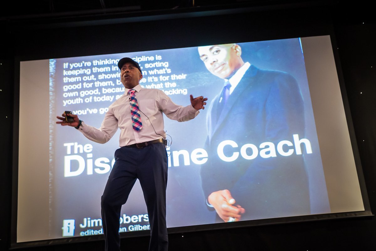 Jim Roberson former American football player ‘Unleashing the Superhero within you’ #LTConf23