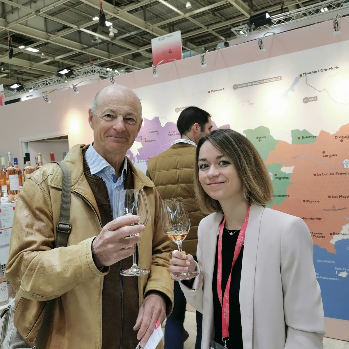 Les vins de Provence bien représentés au salon #wineparis #WPVP23 <a href="/vinexposium/">Vinexposium</a>