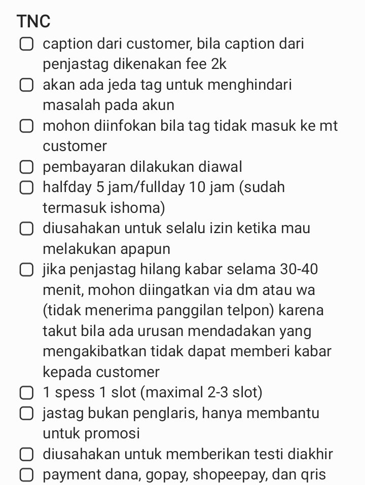 hai kak, aku avail yaa! 🧚‍♂️💗