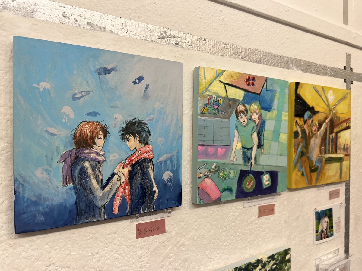 df_vol_nichijo's tweet photo. WESTアートピースで開催中の『Valentine’s Day』💝ポーランド出身のカリナさんによる展示です😊月に1回小さな展示を！ということで、先月に続いて今回も素敵な作品が✨✨カリナさんの設営後は一緒にカフェで、バレンタイン限定のドリンクメニューを楽しみました☺️🍫Thank you❤︎ staff ARAI https://t.co/8wqvArfaAL
