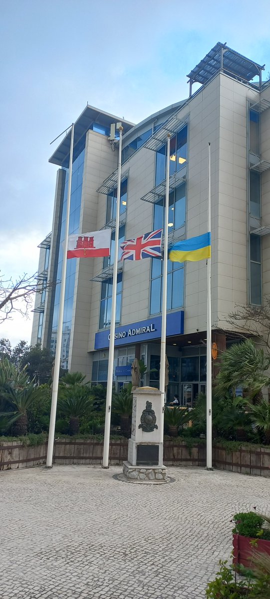 Today all flags will fly at half mast from 8 am until after a minute's silence which will be marked at midday to remember all those who have died in the #earthquake tragedy in #Turkey and #Syria.