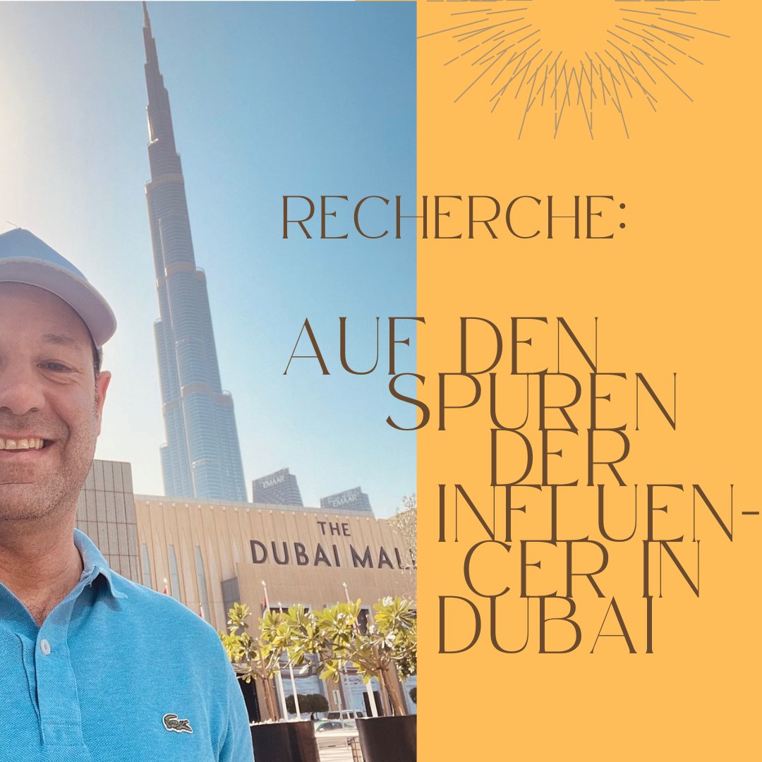 5 Tage lang war ich #Dubai, um für ein Magazin zum Thema "Influencer" zu recherchieren. Das ganzjährig sonnige #Emirat ist aus jedem Blickwinkel fotogen. #SocialMedia-tauglich bis zum Umfallen. Alles kann inszeniert werden und hilft, #Produkte u. #Dienstleistungen zu verkaufen.
