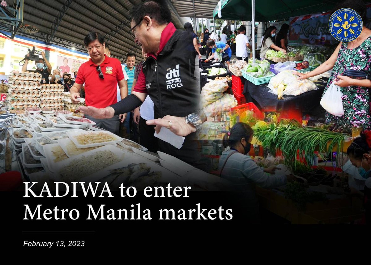 Presidential Communications Office on Twitter "the Department of Agriculture (DA) plans to