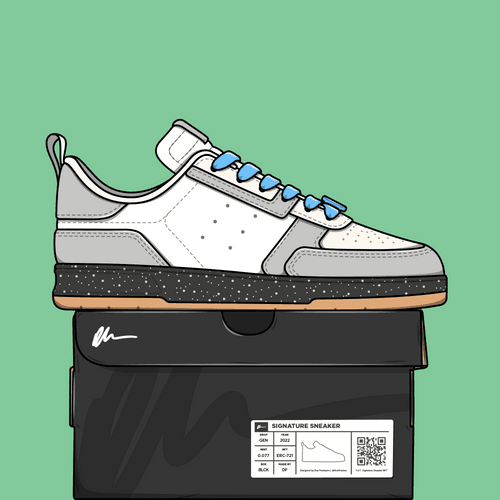 Signature Sneaker #211 bought for 0.04 ETH by jarri from lucianlamp opensea.io/assets/ethereu…