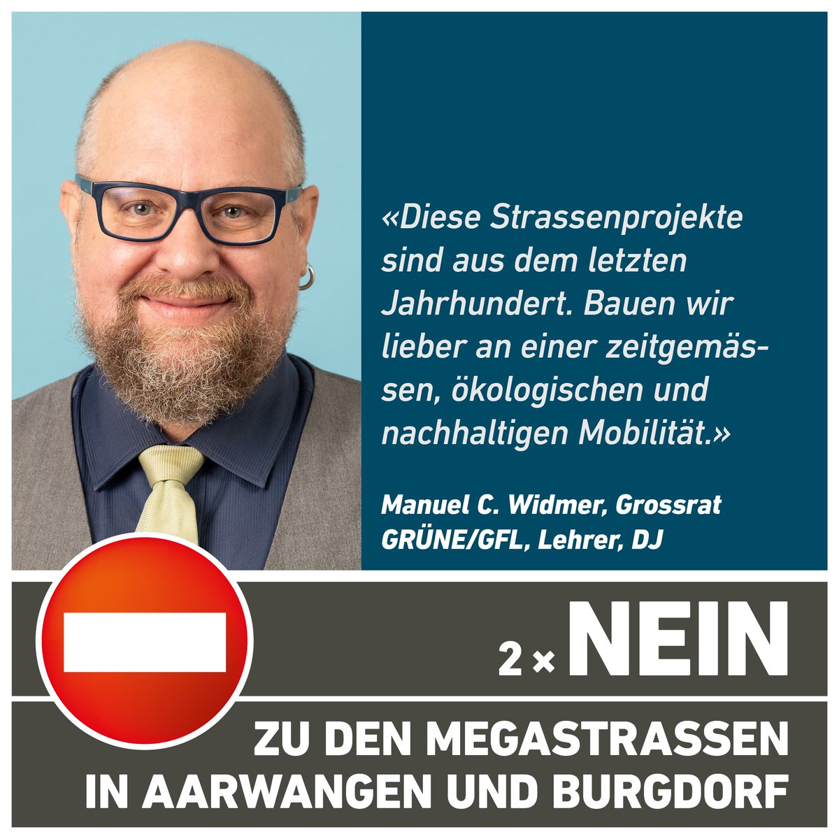 🗳️ 2x NEIN am 12. März 2023 zu den Megastrassen in Aarwangen und Burgdorf!  

#abst23 #abstbe23 @megastrassen  #naturstattbeton #klimakrise #nogo #megastrassenstoppen #nahhaltigkeit #mehrverkehr @gruenebern  @GFLBern