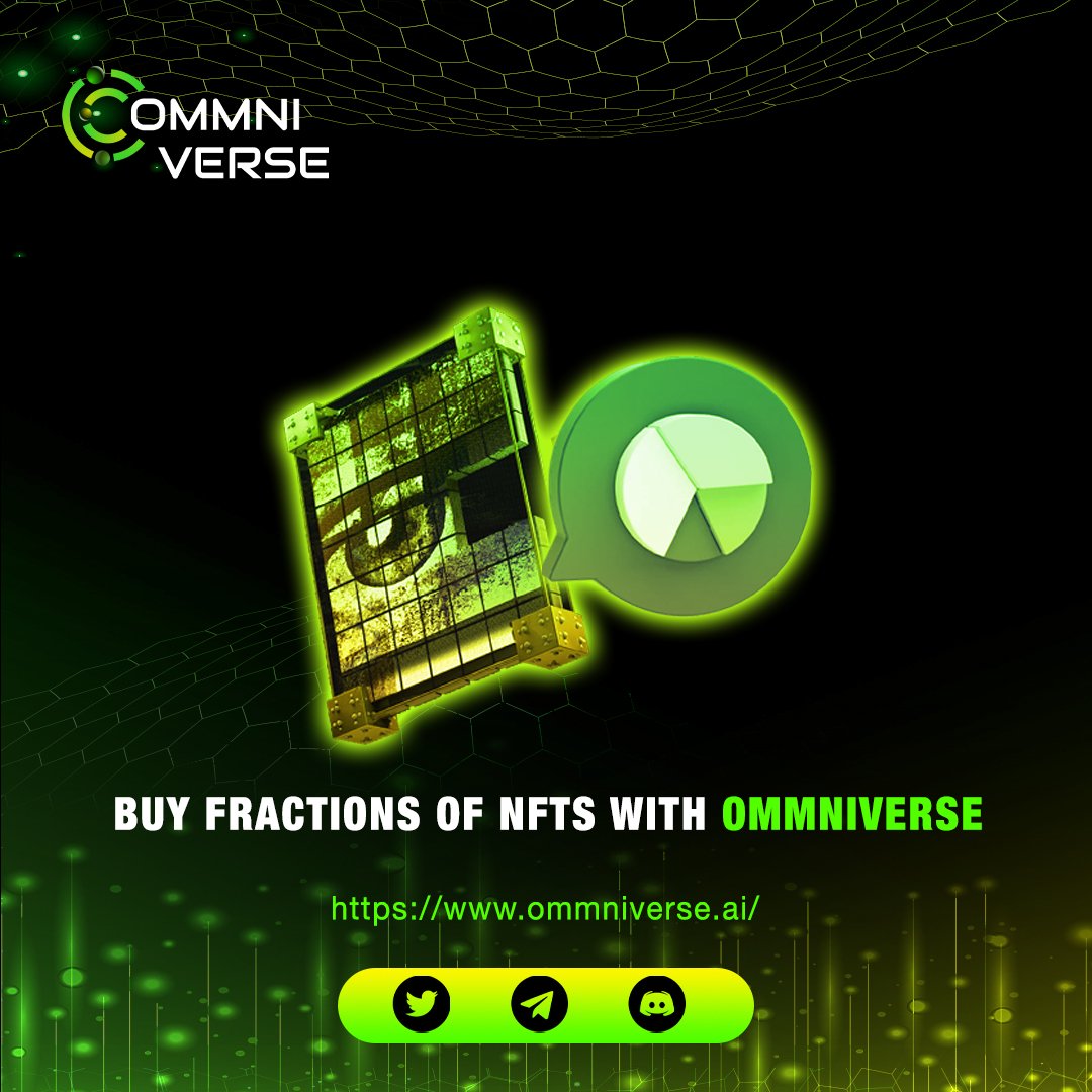 Ommniverse_Ai's tweet photo. Did you check out the most sought #NFTs on #Ommniverse Vaults❓

If not, look at 🐉Dragon, KOI, Irakosama and other Fractional NFTs on our platform to get a fraction of iconic pieces.🚀

Learn more here👇
https://t.co/IGR6nxUi2l https://t.co/dEXCKMD4jN
