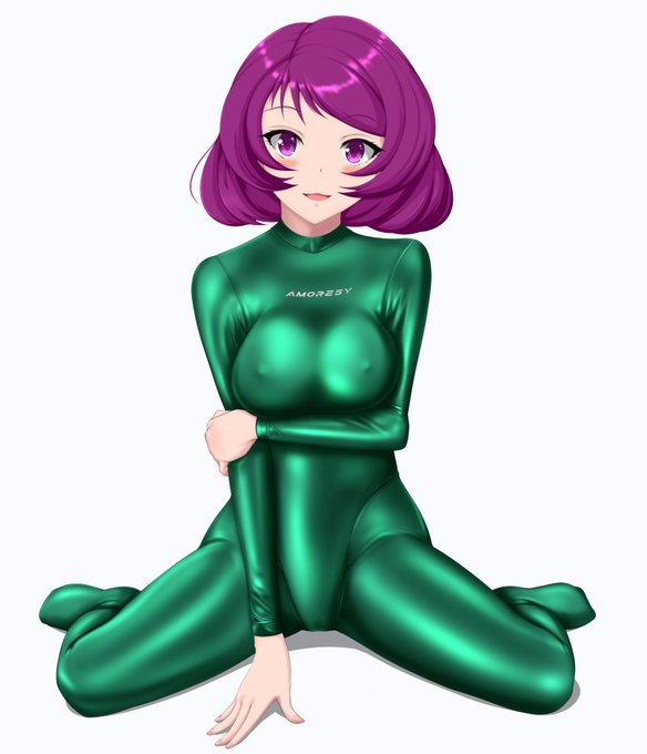 愛河 リヱイさん(@Aikawa_riei)のところの娘さんを描かせていただきました(*'ω`*)
AMORESYのぴっちりツヤツヤ水着です!
4色用意しました('▽`)
そのほかのカラーバリエーションはpixivに上げます 