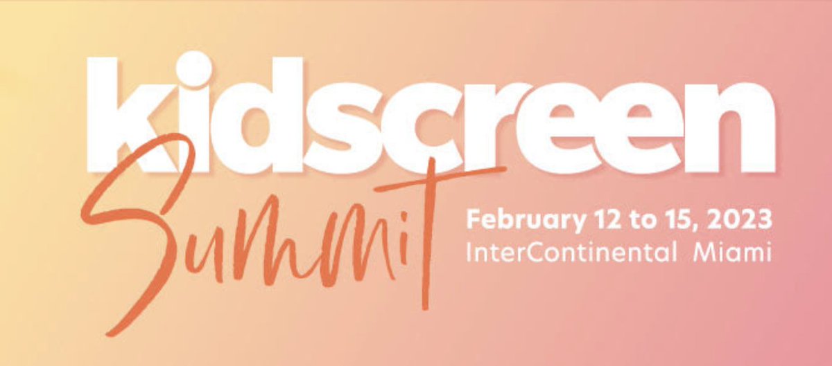 CAKE_Ent's tweet image. 🎉 Team CAKE are in Miami for another fantastic year at #Kidscreen! 

👋 Come and say hello in room 3408

@kidscreen #KidscreenSummit