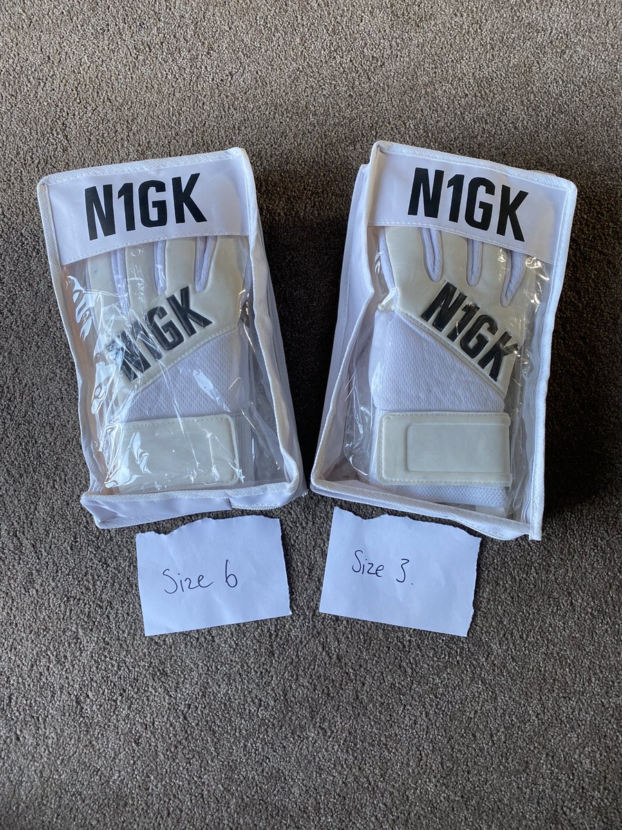 N1GoalKeeping's tweet photo. ⚪️Negative Whiteouts⚪️

Prototypes available at a discounted price!

1 x available in Junior Size 3
1 x available in Junior Size 6

📩Send us a DM if you would be interested in these!📩

#benumberone #goalkeepergloves #N1GK #gk #prototypes #discount https://t.co/4qimVswOQk