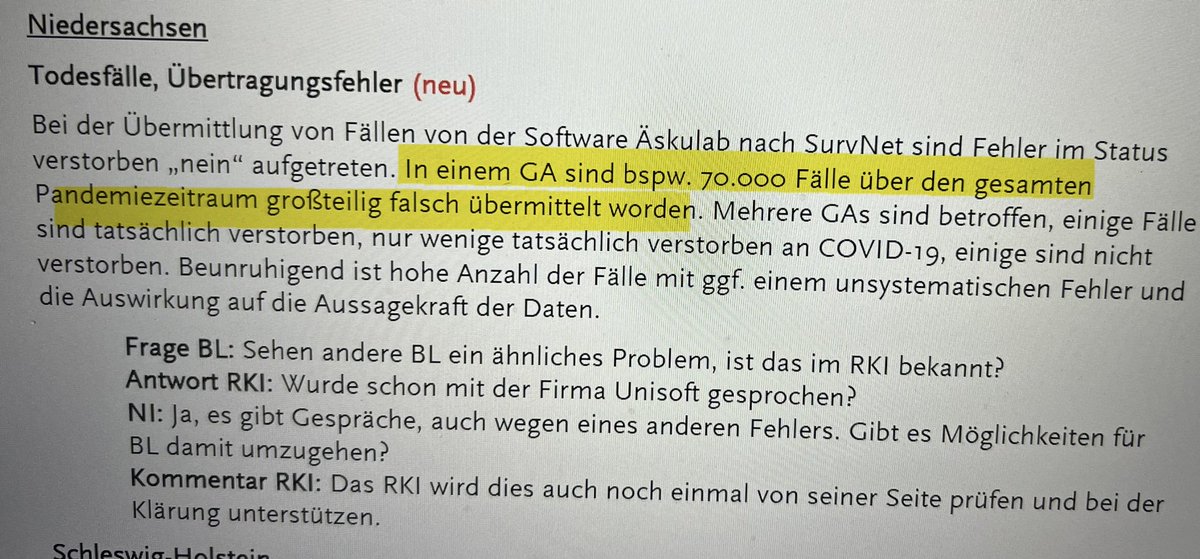 Anhand von RKI Zahlen schreit ein ganzes Land im Herbst 2021: 

"Pandemie der Ungeimpften"

Im Februar 2023 wird endgültig klar, dass viele RKI Zahlen ein großer Haufen Müll sind. Skandal Nummer 393442. Vermutlich wieder ohne Konsequenzen.