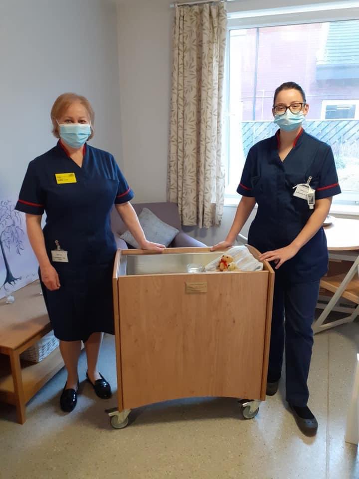 WyntersWishFC's tweet photo. Donation link in bio

@WyntersWish funding goal of £2,800 for a hospital cold cot.

A cold cot is a refrigerated cot that allows parents to spend time with their deceased baby than would otherwise be possible and aids the grieving process. 

@AbigailsCharity #babyloss #wynter https://t.co/2oSWjMnhnK