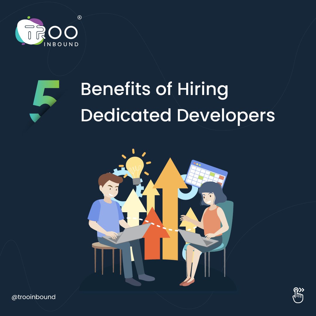 trooinbound's tweet image. Withness the speed and efficiency of your project going up simply by letting a dedicated developer play the role of a protagonist.👍

5 Benefits of Hiring Dedicated Developers: trooinbound.com/blog/how-to-hi…

#hirededicateddevelopers #dedicateddevelopers #webdevelopment #TRooInbound