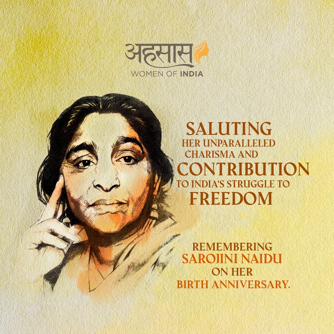 An Indian political activist and poet, who had an integral role to play during the struggle to independence. Remembering the 'Nightingale of India", the brave Sarojini Naidu on her birth anniversary!
#SaroginiNaiduBirthAnniversary
