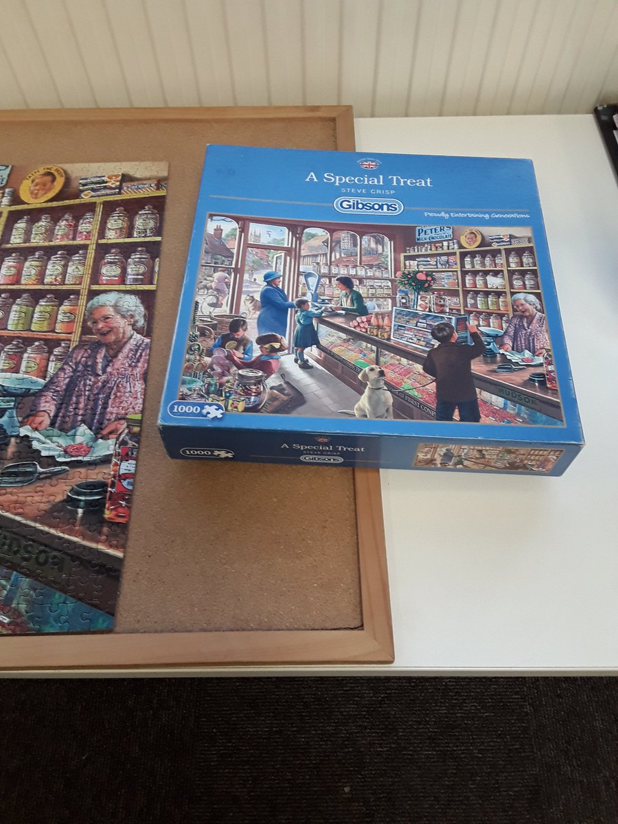 WFlibraries's tweet image. Another #completedjigsaw at #StanleyLibrary #WFlibraries #Lovejigsaws