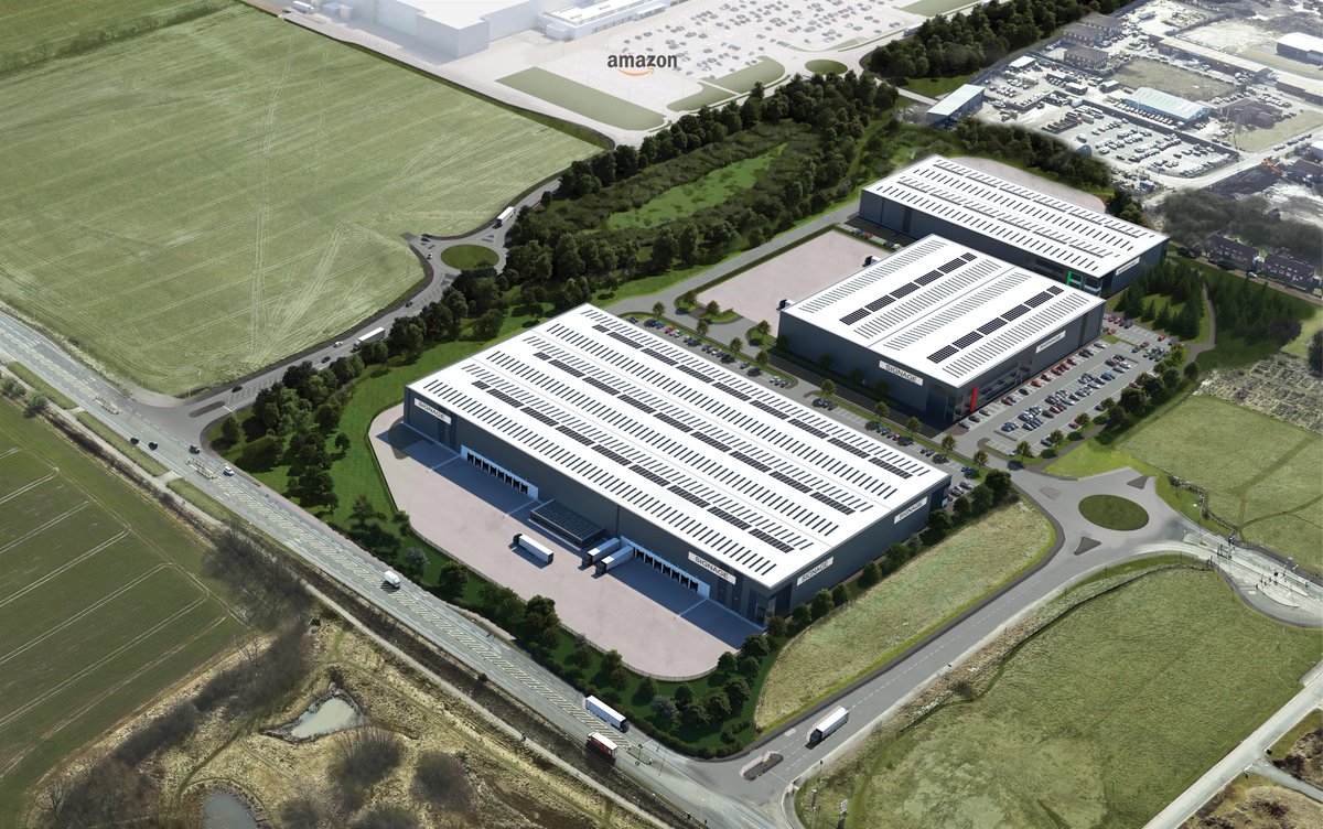 Harrisprojectm's tweet photo. Plans for a speculative industrial / distribution scheme in #Darlington have been given the green light for 3 units at the 24-acre Fabric Darlington site.

HPM are acting as Employer’s Agent, Project Manager &amp; CDM Principal Designer for client Premcor Estates https://t.co/RJdXFWu4Rs