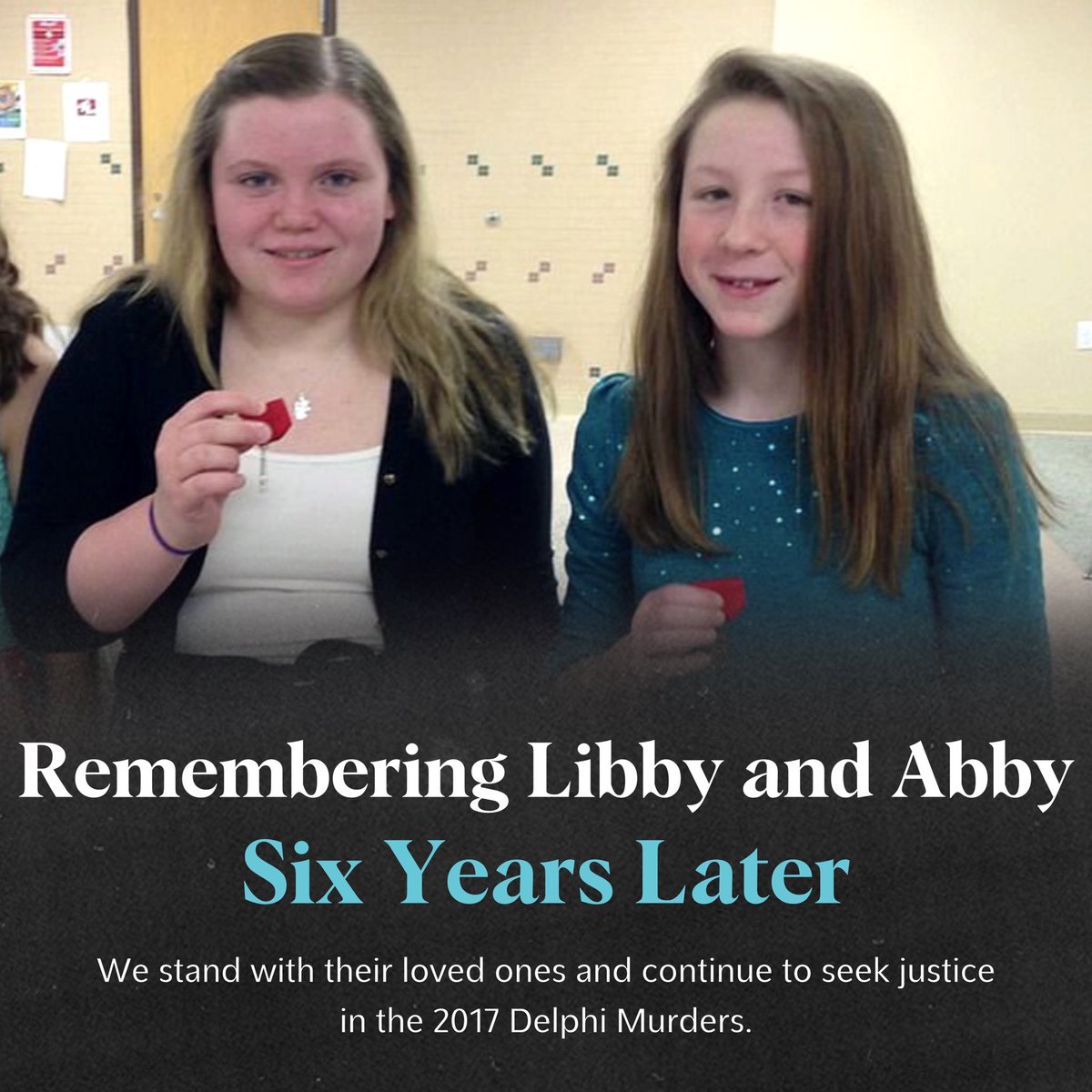 crimedoor's tweet image. 🕊️

#abbyandlibby #delphi #todayistheday #justiceforabbyandlibby #abbyandlibbystrong #delphiindiana #indiana #truecrime #truecrimecommunity #news #anniversary #remember