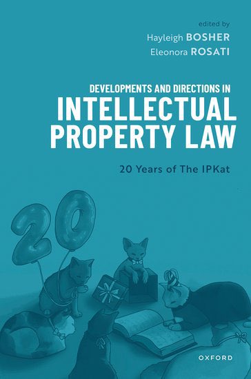 So happy to see this book is listed online by OUP today.

Many thanks to the amazing editors! And what an adorable book cover designed by Kat Riana Harvey🥰 

I am happy to contribute a chapter titled &lt;Punitive damages for intellectual property rights infringement in China&gt; ✍️
