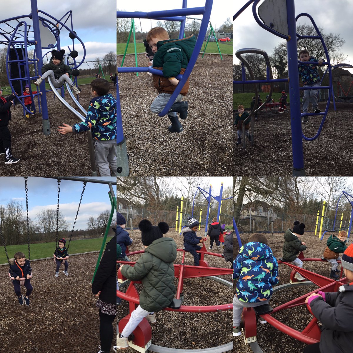 greenriggps1's tweet photo. ELC- What a busy day we have had practising using our gross motor skills in a range of ways. We used our gym hall this morning for an obstacle course and then took a trip to the park this afternoon. @wlelc #GrossMotorSkills #ExploringOurEnvironment https://t.co/flqcfnsaHL