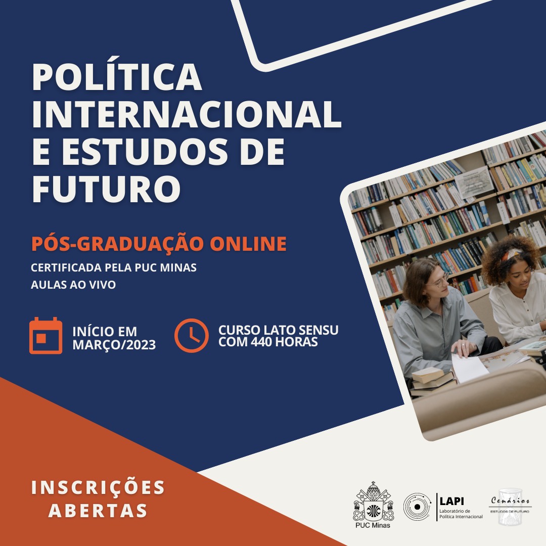 Nesta quarta, 15/02, às 19h, vamos ter um encontro online para apresentar a pós em Estudos de Futuro e tirar dúvidas! Não é preciso fazer inscrição prévia.  Você pode participar pelo link: bit.ly/3iQQaT4
Venha conhecer a nossa equipe!