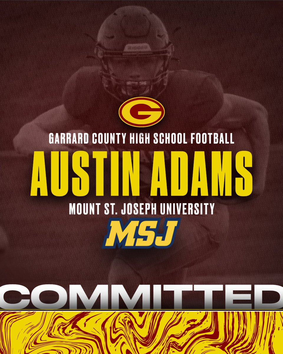 Spencer15Crutch's tweet photo. Congratulations @_austinadams2 on  committing to play football @MSJ_FB https://t.co/yqFn4hQVod