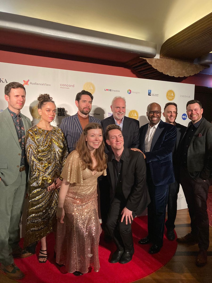 PiersCJ's tweet photo. What a dream to work and share space with the most talented people. #ChessDL and @TreasonMusical we might not have won best concert, but I am obsessed with you all. https://t.co/BbXokC5uh9