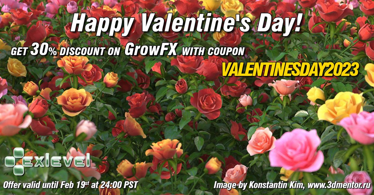 exlevel's tweet photo. Valentine's Day SALE!
Get 30% discount on GrowFX!
Offer valid until February 19st (24:00 PST).
https://t.co/DVmDnPOSwm https://t.co/L4Po9ockoU