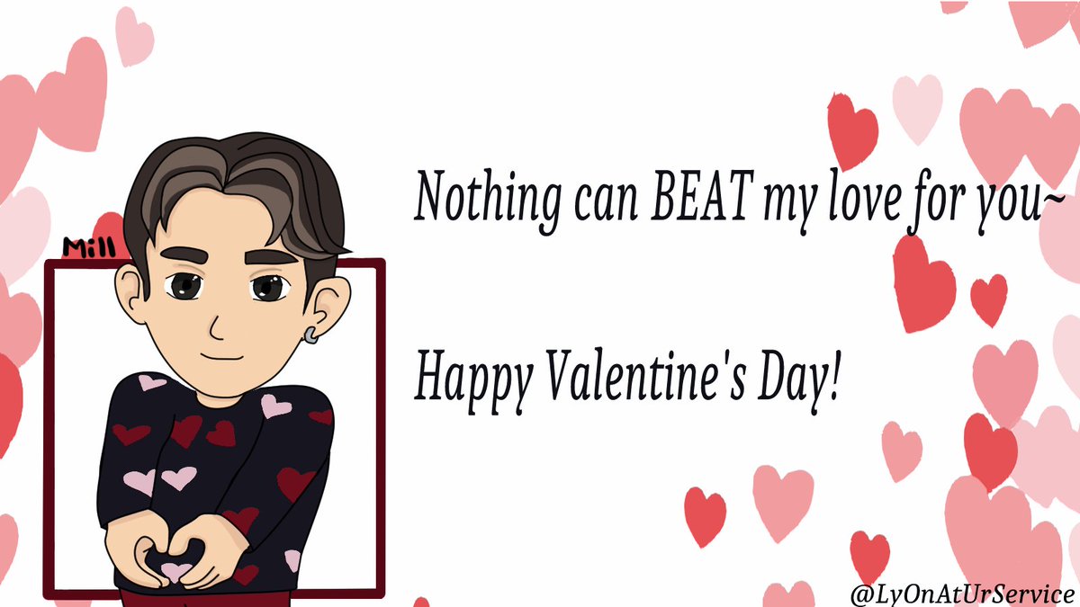 lyOnAtUrService's tweet photo. Happy Valentines Day~~ 

#ValentinesDay2023 #OnlyOneOf #lyOn #fanart #Nine #Wookjin #Mill #Yongsoo #NineMill #Love #Jisung #LoveNineMill https://t.co/fopY6yY4Y4