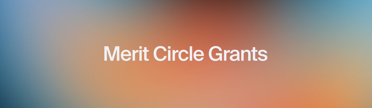 BeamFDN's tweet photo. MERIT CIRCLE GRANTS 🪙

As of today, we are accepting applications for everyone interested in contributing to the Merit Circle DAO.

Sign up for the Merit Circle organization of Wonderverse below and apply today!

https://t.co/JcJXWa4ax9

More information 🧵⬇️ https://t.co/tyJVORZAsC
