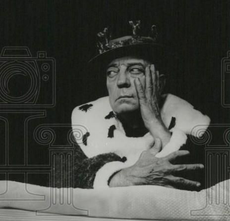 In #OnceUponAMattress, #BusterKeaton played King Sextimus, in 1960.