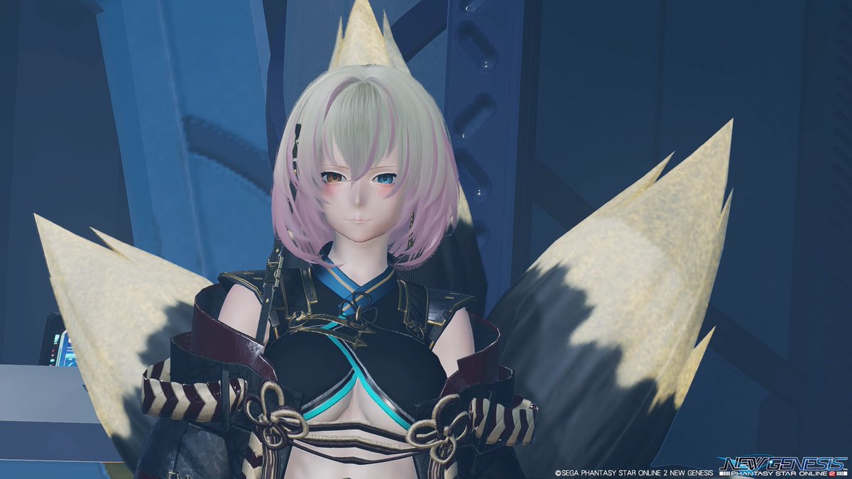 mitake_PSO2NGS's tweet image. すごく好みの表情作れて満足！
 #PSO2NGS__SS 
 #メンテの日じゃないけどss貼る