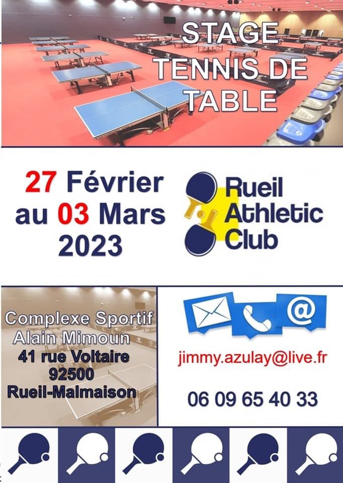 RAC Tennis de Table (@RACTT) / Twitter