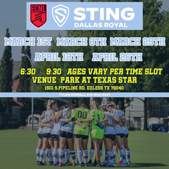 Sting Royal ECNL & ECNL-RL tweet media