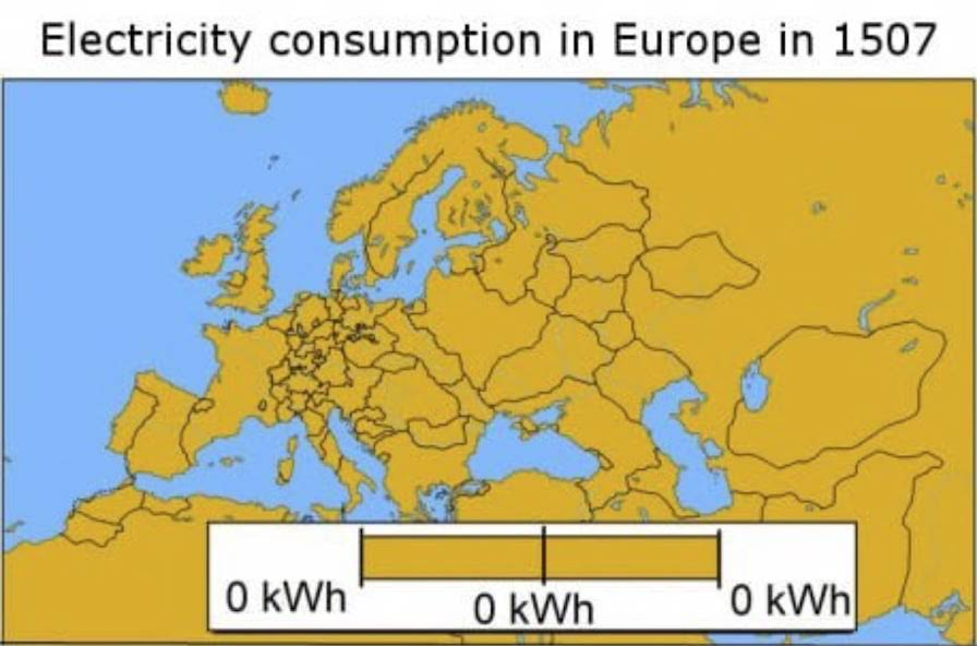 Insane to think how much it rose in just 500 years