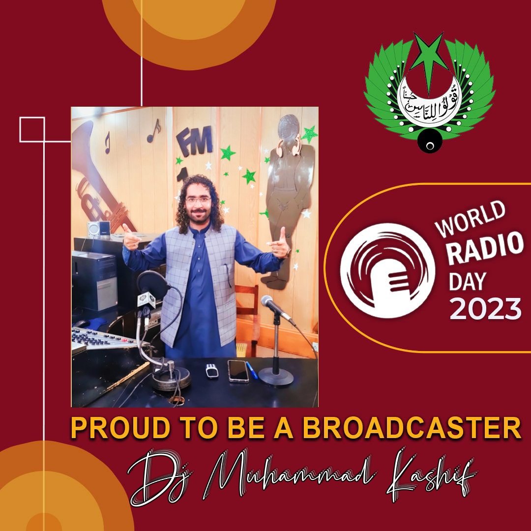 RjMuhammadkashi's tweet photo. #WorldRadioDay2023 https://t.co/h6t0K8uT4H