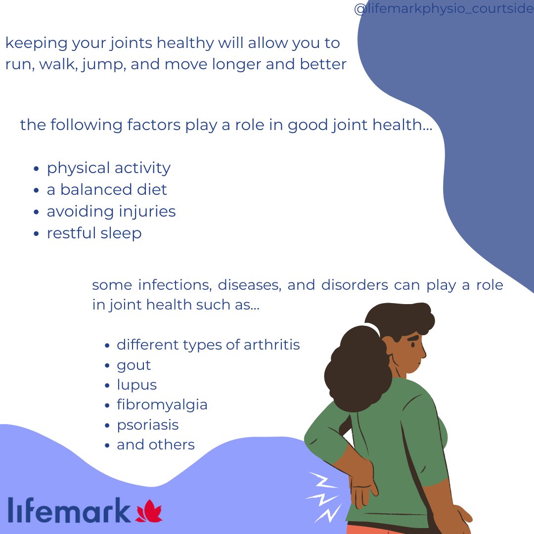 J is for... JOINT HEALTH💪🦵✋

#jointhealth #regina #yqr #physio #healthyjoints #exercise #saskatchewan #fitness #fitlife #healthyliving #thrive #canada #lifemark #courtside #sk #lifestyle #rest #diet #arthritis #back #knee #hand #bodyawareness