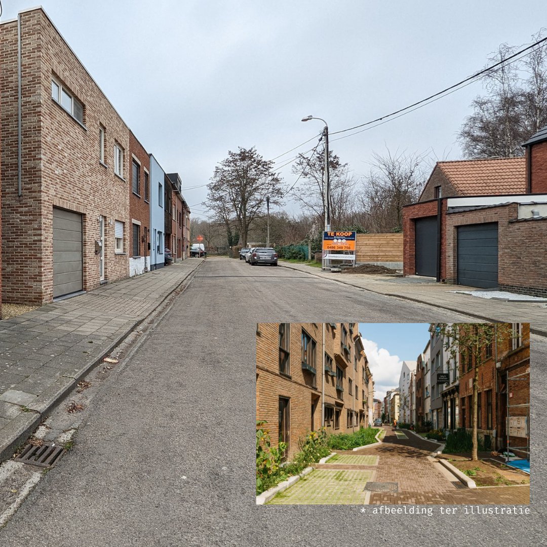 NVA_SKW's tweet photo. Het vooruitstrevend voorontwerp van Populierenstraat en Lindestraat moet worden beschouwd als een belangrijke maatregel voor de gemeente om zich aan te passen aan de wijzigingen van het klimaat, zoals wateroverlast bij hevige regenbuien en hittestress tijdens hete zomers. https://t.co/tFxpcogPKw