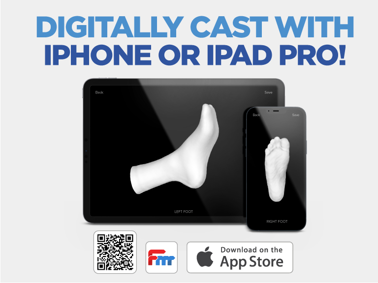 FDMMedical's tweet photo. No external hardware required! Our state-of-the-art #3DFootScanner app provides a fast and #accurate picture of your patients' feet, allowing us to create #customorthotics that are tailored to their specific needs.

#dpm #podiatry #3dscanner #orthoticslab

https://t.co/HWu7ZTr1nc https://t.co/KI4FSMnsNx