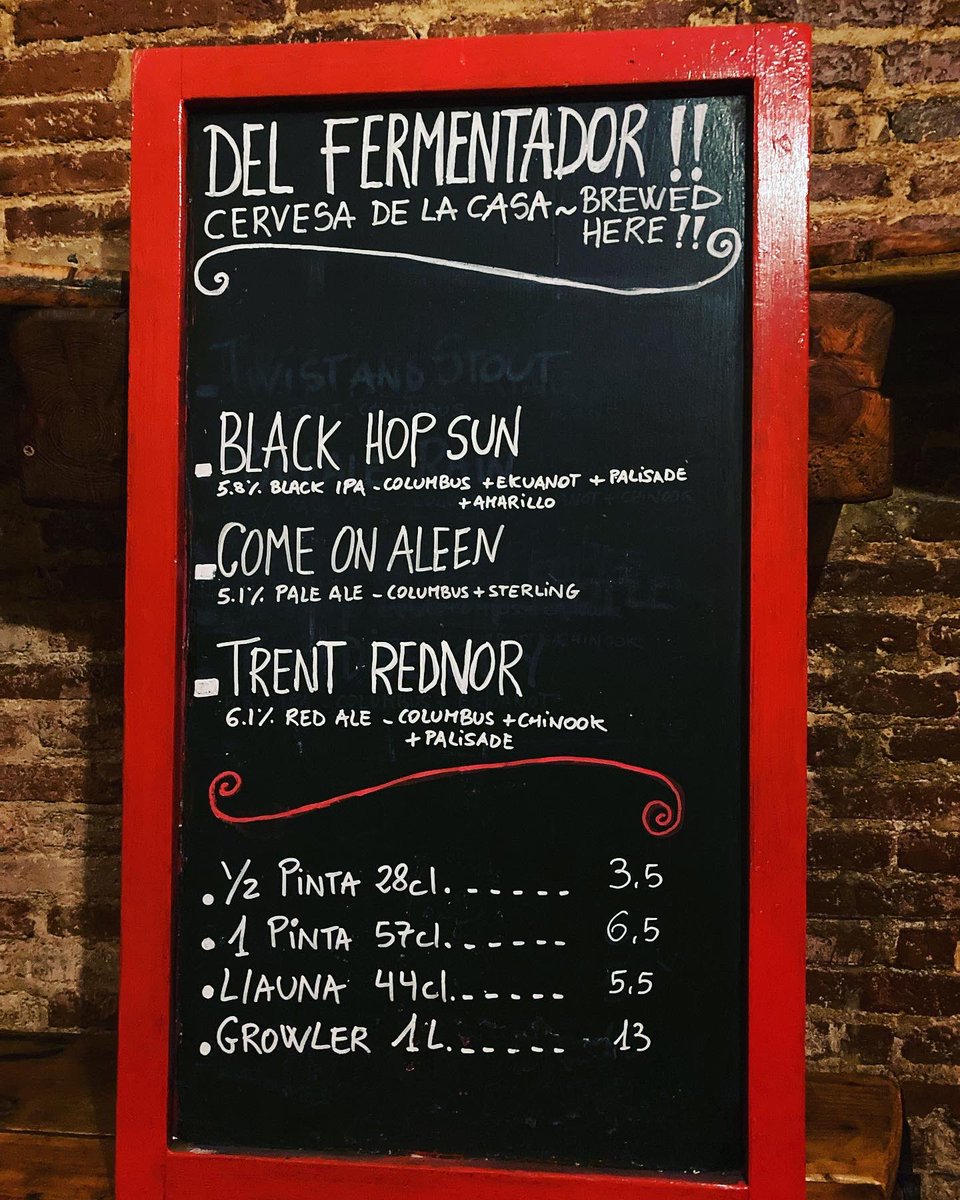 brewpublesec's tweet photo. Avui On Tap!! @cervezasanfrutos @lafontdeldiable @cervesalesclandestines @brewpublesec @cervezadougalls #blackhopsun #comeonaleen #trentrednor #beervana https://t.co/Ua1x7DY3z8