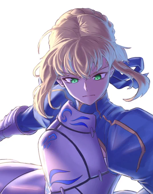 セイバー。Fate/stay night 加筆 