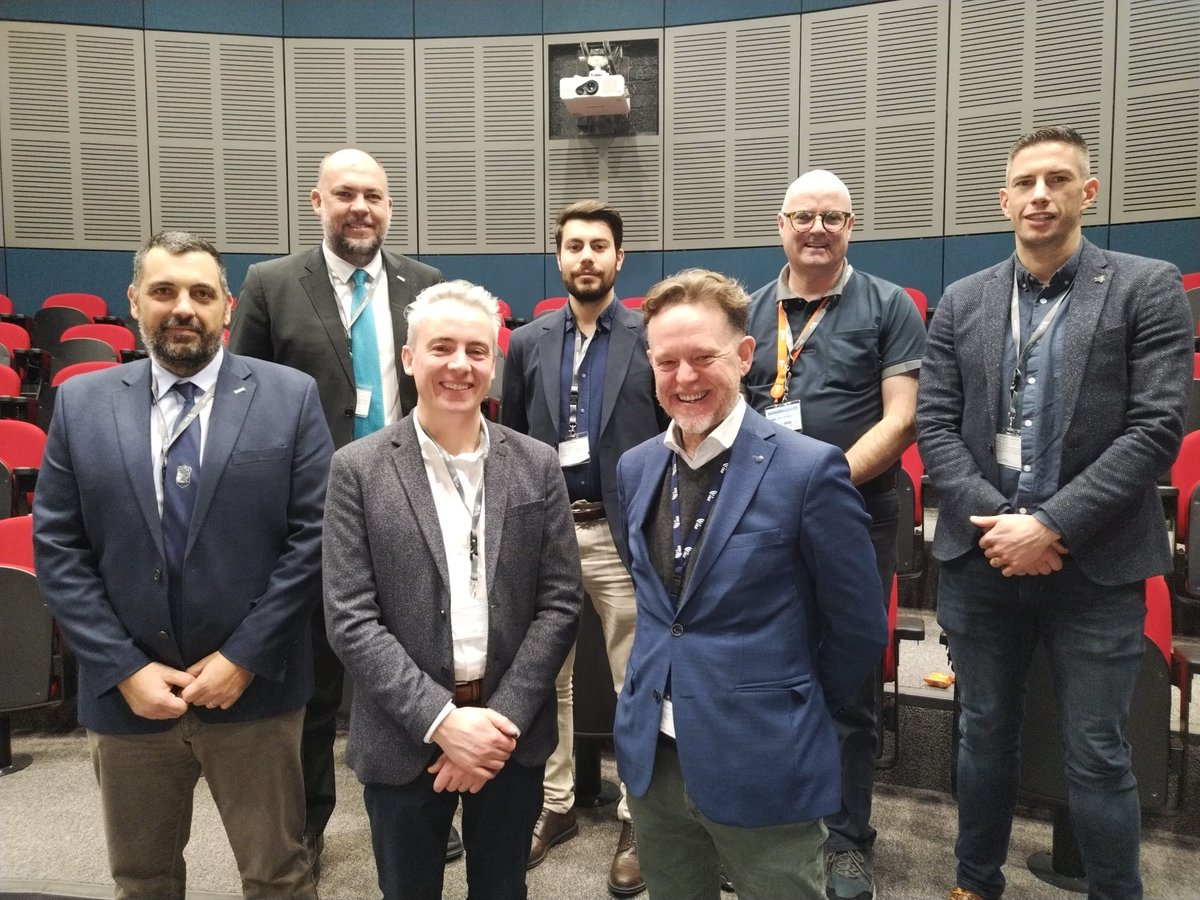 Iatca_ire's tweet photo. IFATCA meet the EALU AER SESAR project @IAApress 

Eugenio Diotalevi IFATCA RPA-TF Coord
Peter Van Royan IFATCA EVP Prof
Russell Vickers – CEO FMCI
Diarmuid Ó Conchubhair FMCI 
Cathal Mac Criostail IAA
John Drysdale Shannon Airport Authority
Javier Camacho Font, Collins aero https://t.co/NkBmZmM3A9