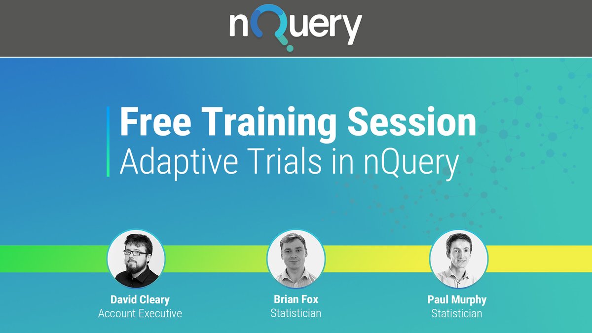 Statsols's tweet photo. This Valentine's day, make a date with nQuery for a live training session to improve your adaptive trial designs.

Spots are limited, so register now!

https://t.co/su8vpzPXnf https://t.co/TrdK22Z4i1