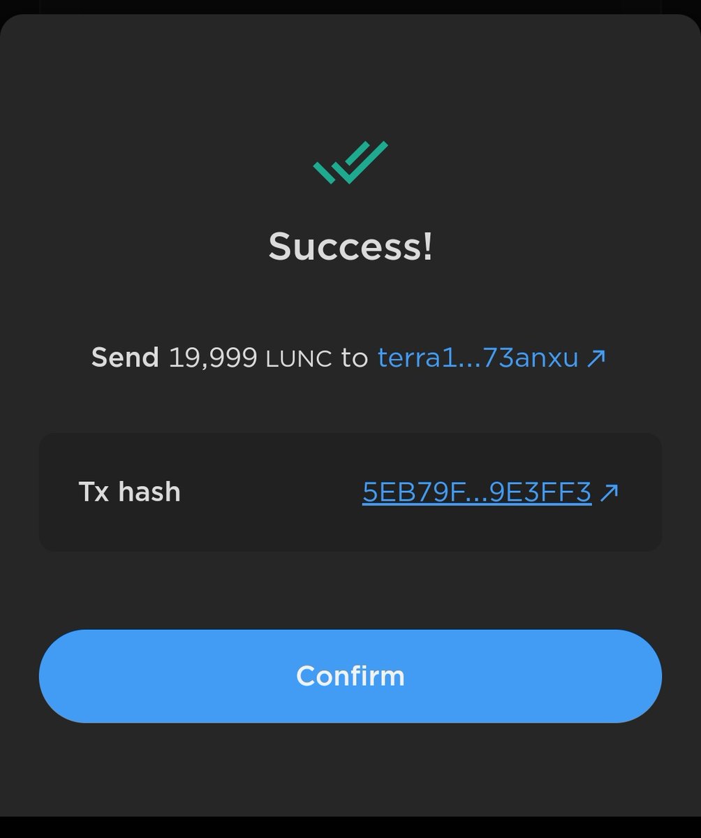 6th #nft burn
Finally Garuda Burn in total: 1M #LUNACLASSIC
Support us by minting garuda #NFTs on miata.io and consider to delegate to us.
#LUNCcommunity
#luncarmy
#garuda
#garudaburn