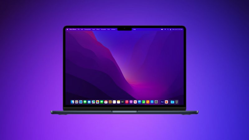 MacRumors's tweet photo. 15-Inch MacBook Air Rumored to Launch in April as Display Production Underway https://t.co/YkwI4zX4ix by @rsgnl https://t.co/bYu0p7ShCz