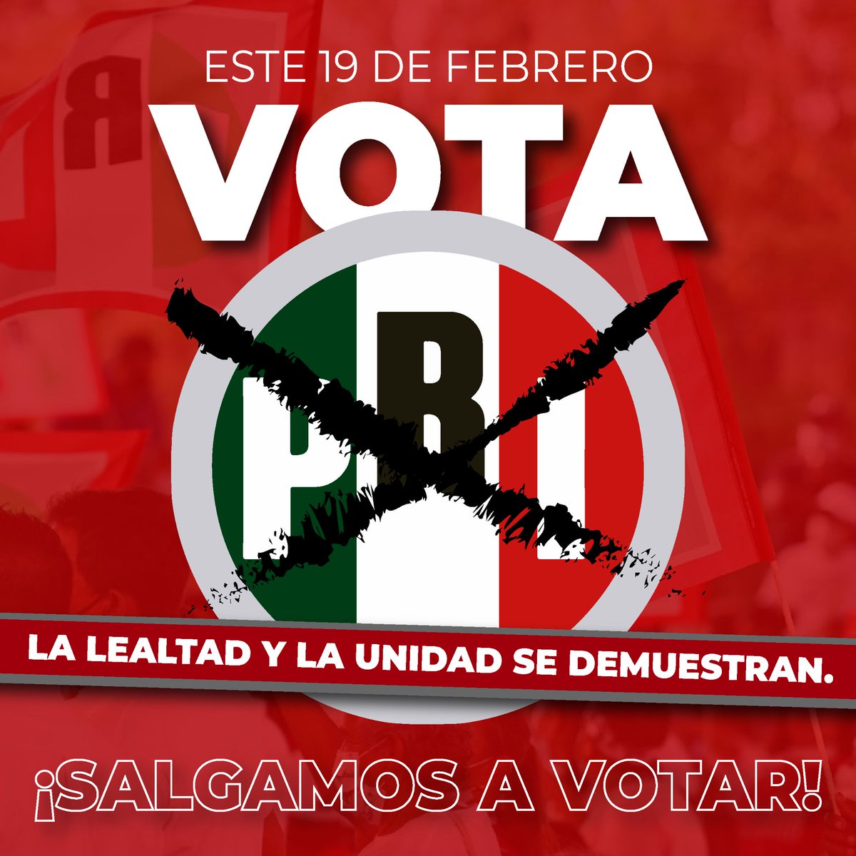 Para que a todxs nos vaya mejor, este 19 de febrero vota por los que saben, ¡vota por el PRI!
<a href="/GinaBarrios/">Gina Barrios</a>