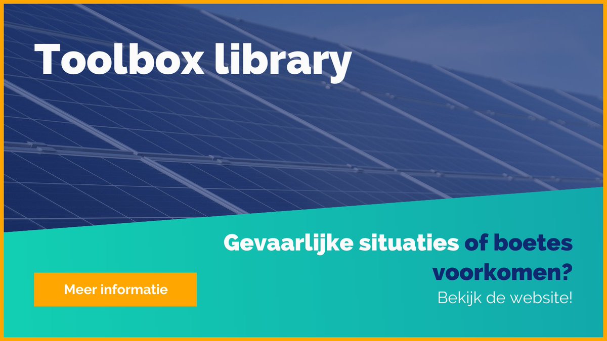 _eWorks's tweet photo. Gevaarlijke situaties of boetes voorkomen? Door het gebruiken van onze toolbox, gaan jouw collega's veilig te werk.

Meer weten over onze toolbox? Neem een kijkje 👇

https://t.co/NqlErbP8Tk

#eworks #veiligheid #toolbox https://t.co/nFJVpVlFEB